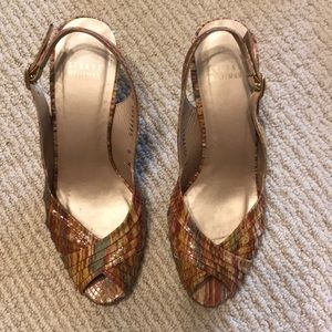 Stuart Weitzman colorful heels